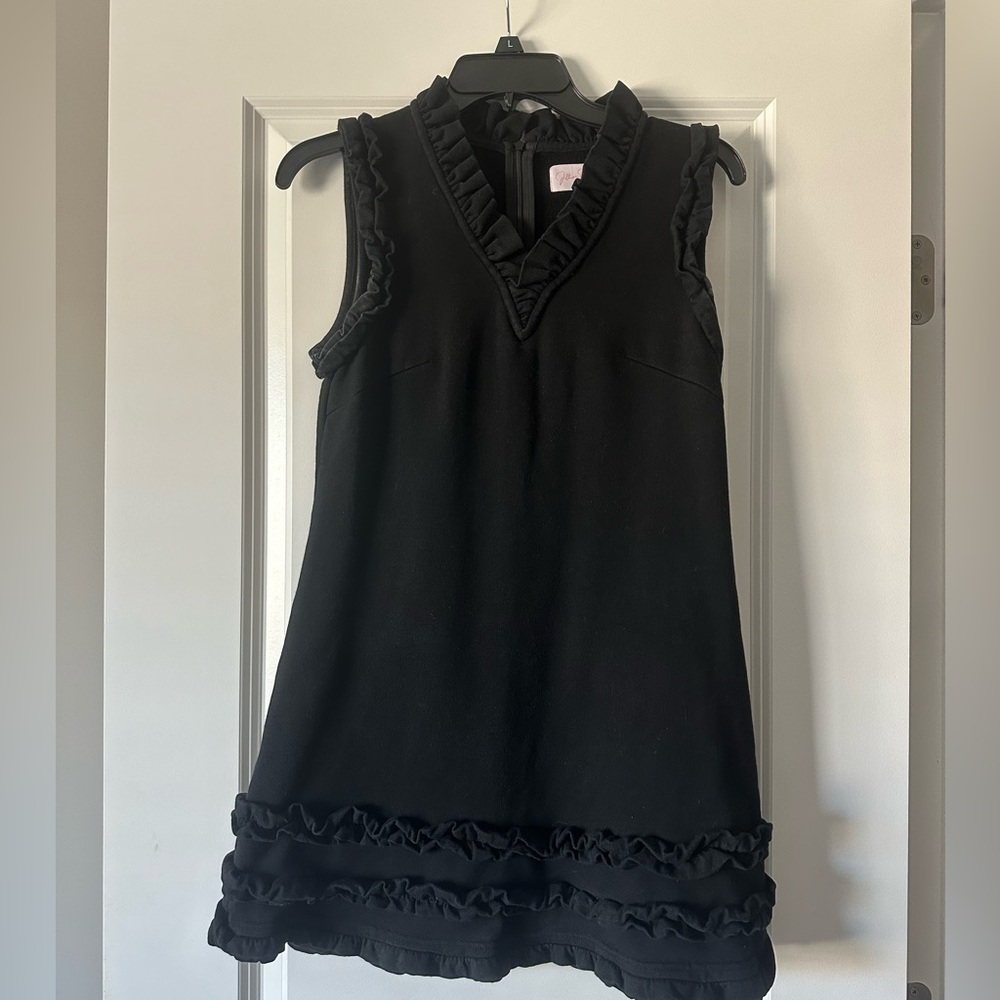 Jillian Rhae Black Mini Dress